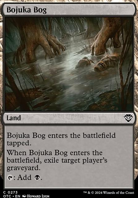 Bojuka Bog feature for Urza’s Iron Alliance Precon EDH - with upgrades