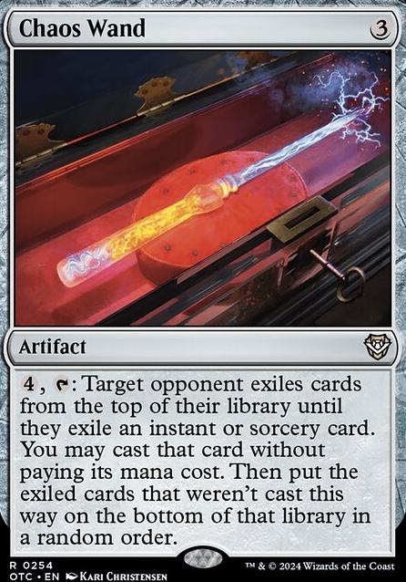 Chaos Wand feature for War Doctor and Ryan EDH - MrTO