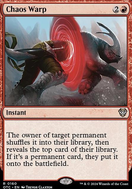 Featured card: Chaos Warp