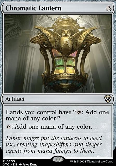 Chromatic Lantern feature for Atraxa, Voice of Counters (budget)