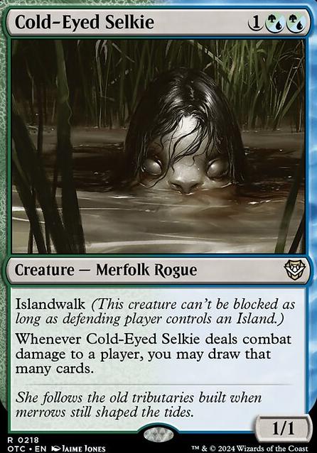 Cold-Eyed Selkie feature for Merfolk shenanigans