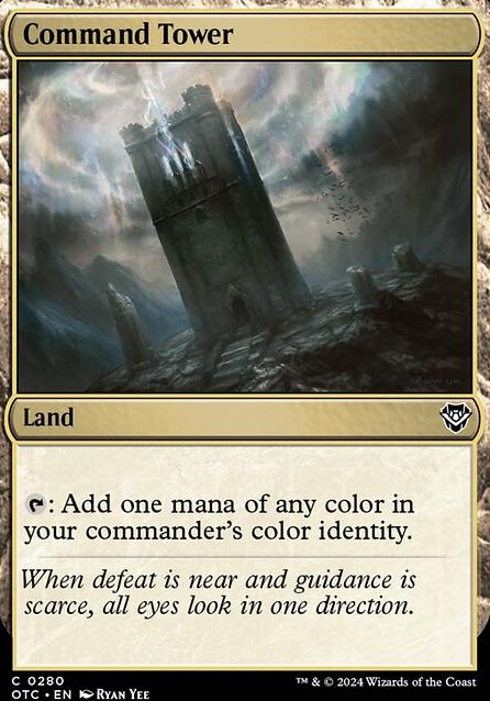Command Tower feature for Best 100$ Budget "Tier-1 Styled" 5 Color Mana Base