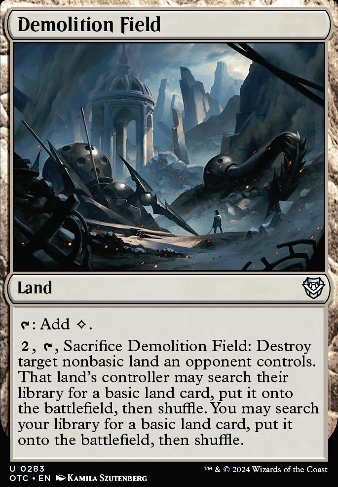 Featured card: Demolition Field