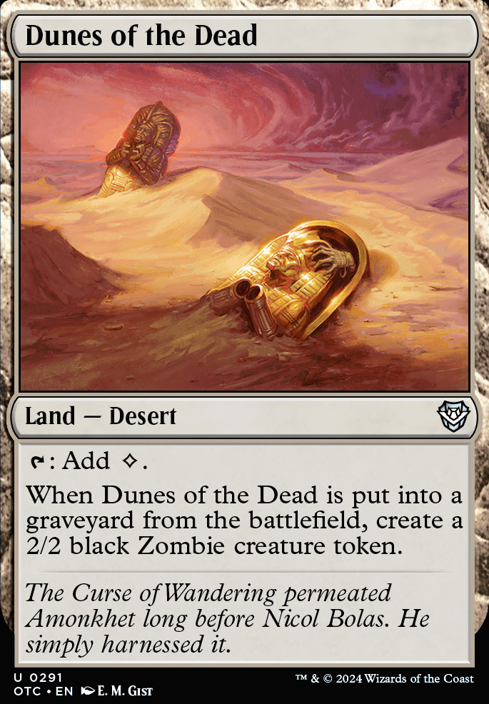Featured card: Dunes of the Dead