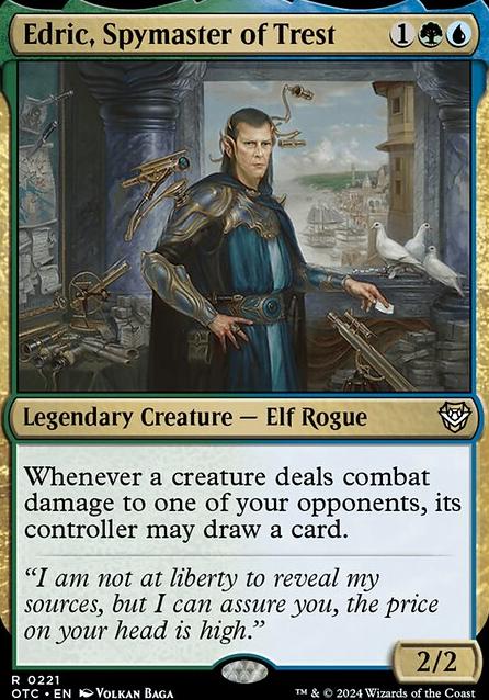 Edric, Spymaster of Trest feature for DRAW ALL THE CARDS!