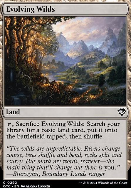 Featured card: Evolving Wilds
