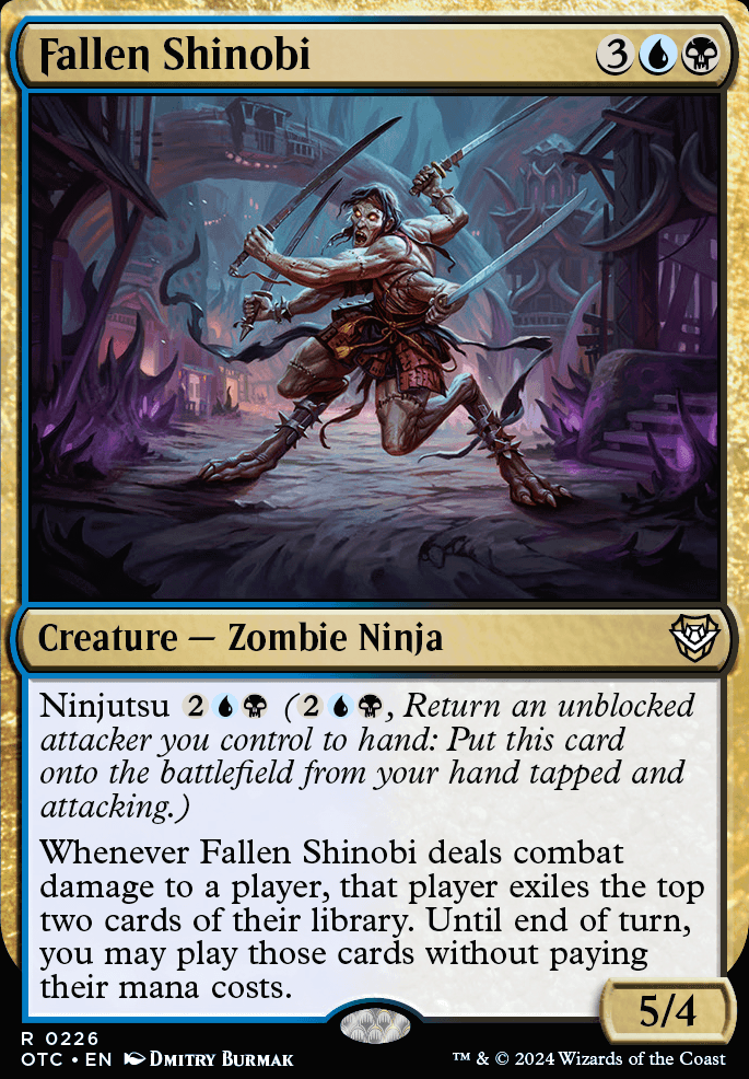 Featured card: Fallen Shinobi