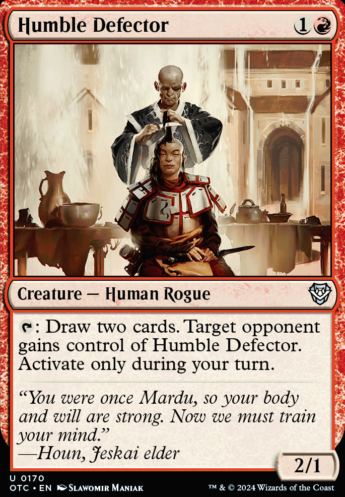 Commander: Humble Defector
