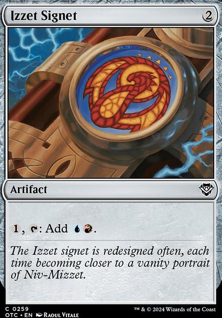 Izzet Signet feature for Wheeling and dealing
