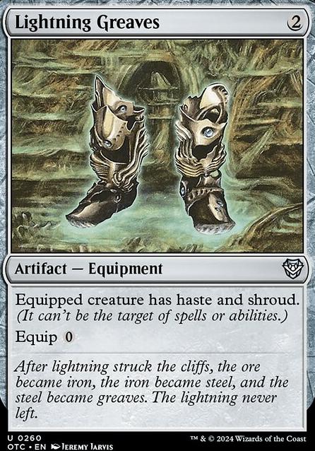 Lightning Greaves feature for Magda, Brazen Outlaw