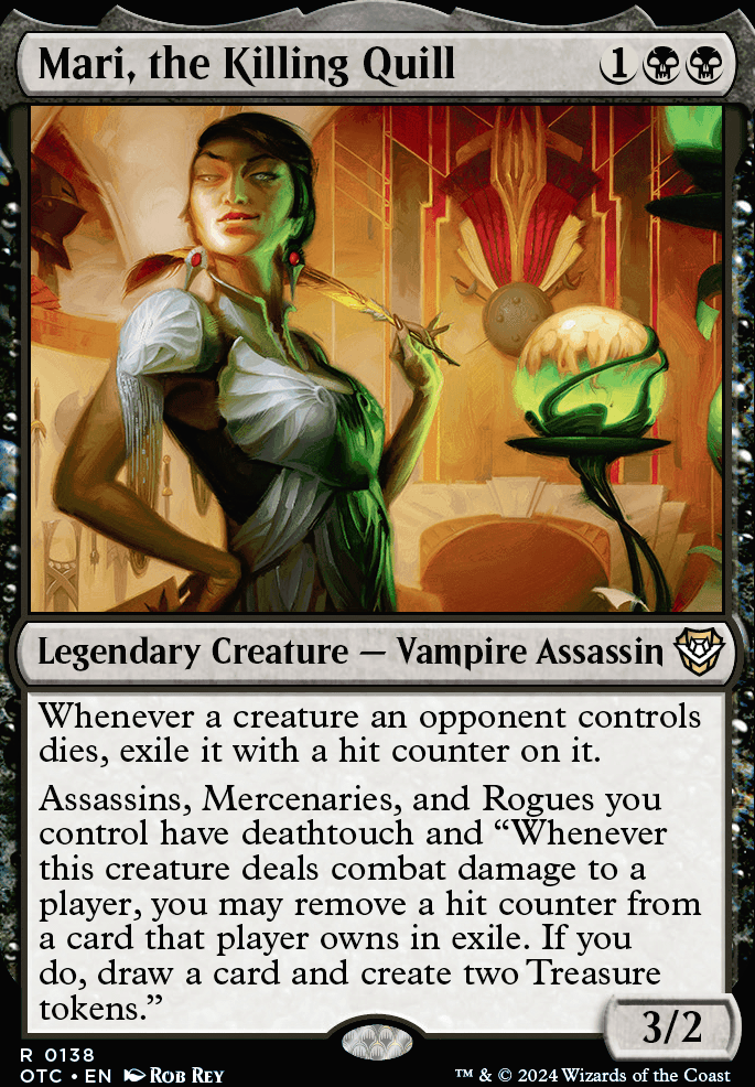Featured card: Mari, the Killing Quill