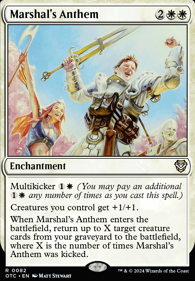 Featured card: Marshal's Anthem
