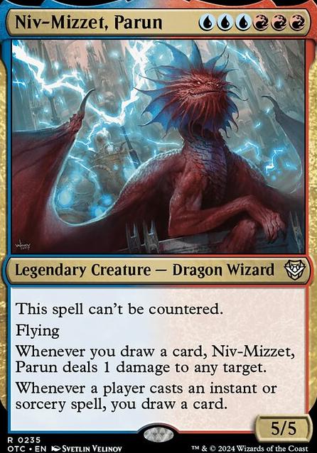 Niv-Mizzet, Parun feature for I draw you die