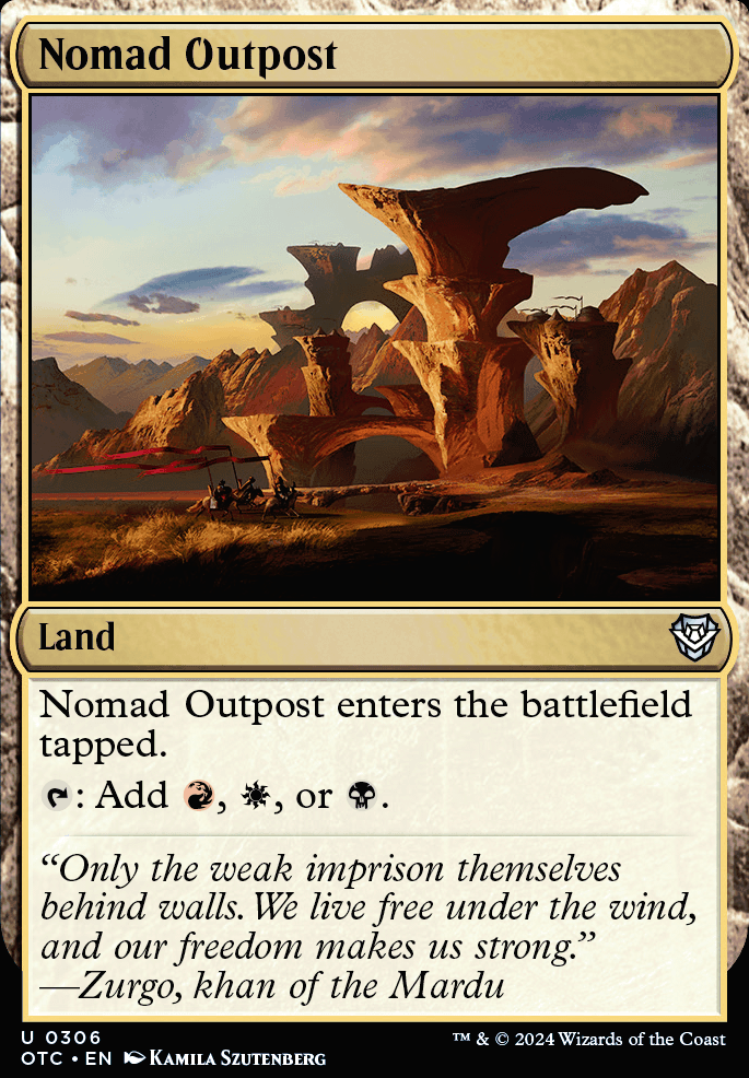 Featured card: Nomad Outpost