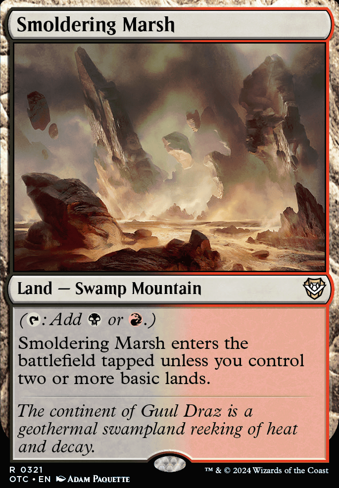 Featured card: Smoldering Marsh