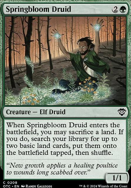 Featured card: Springbloom Druid
