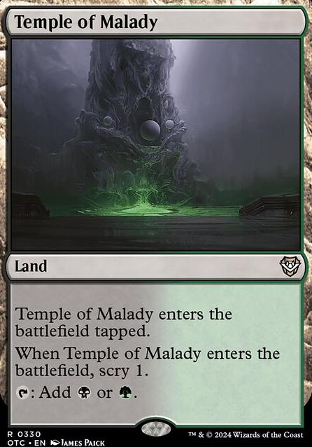 Temple of Malady feature for Valentin lifegain.