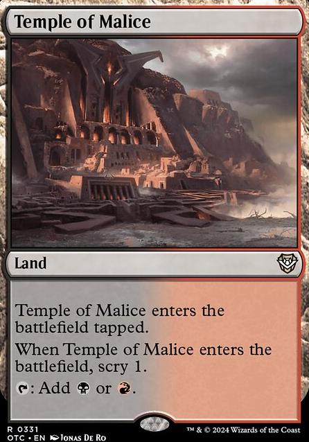 Featured card: Temple of Malice