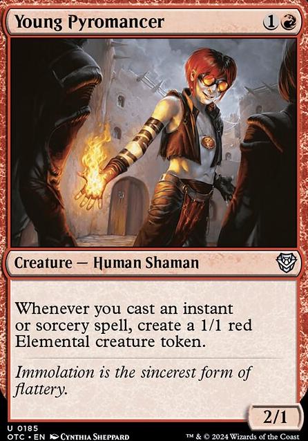 Young Pyromancer feature for Theros R/U/W Control