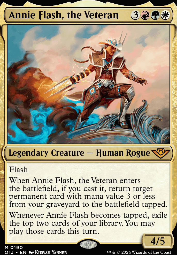 Commander: Annie Flash, the Veteran