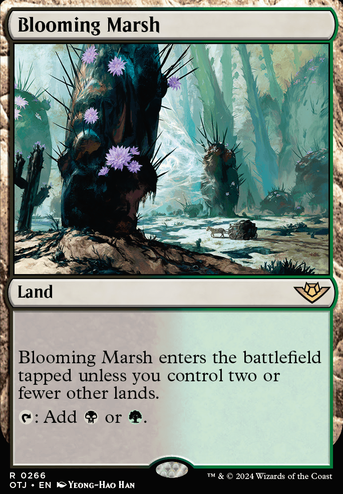 Blooming Marsh feature for jund energy