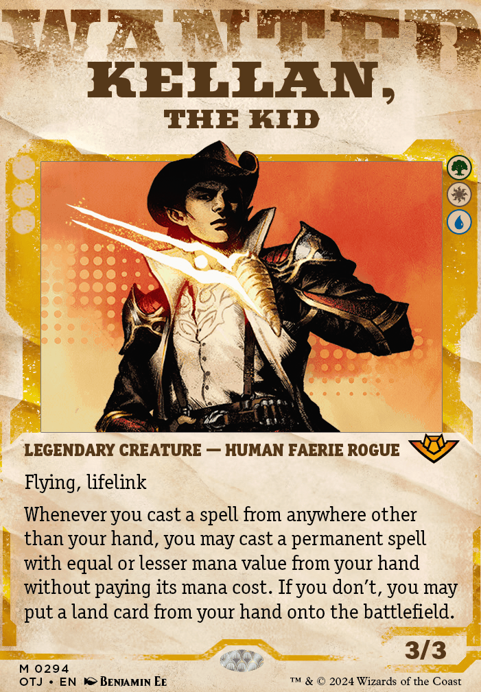 Featured card: Kellan, the Kid