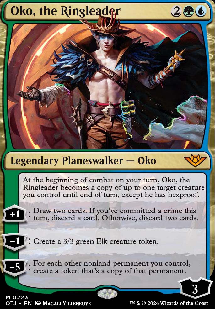 Oko, the Ringleader feature for Kellan's Sordid Collection of Omenpath Friends