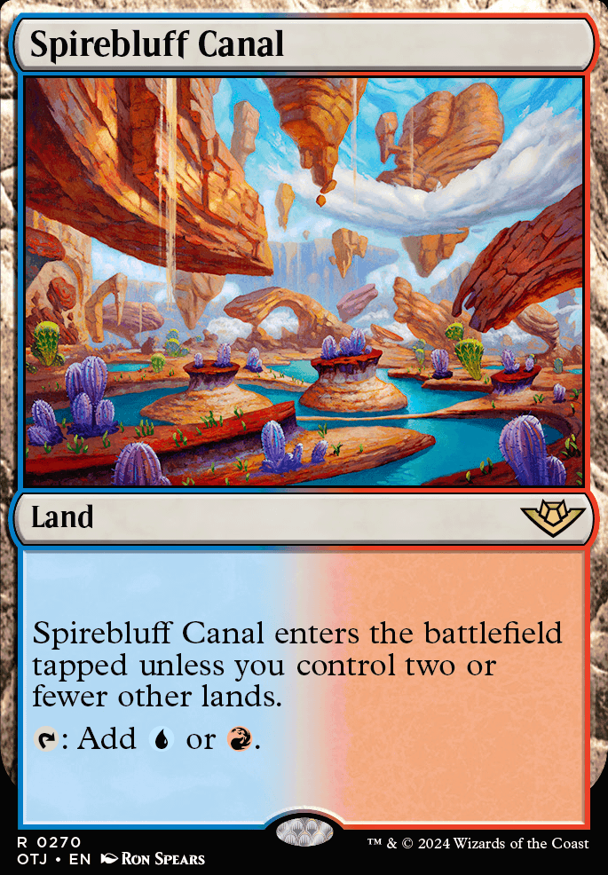 Spirebluff Canal feature for UR Delver