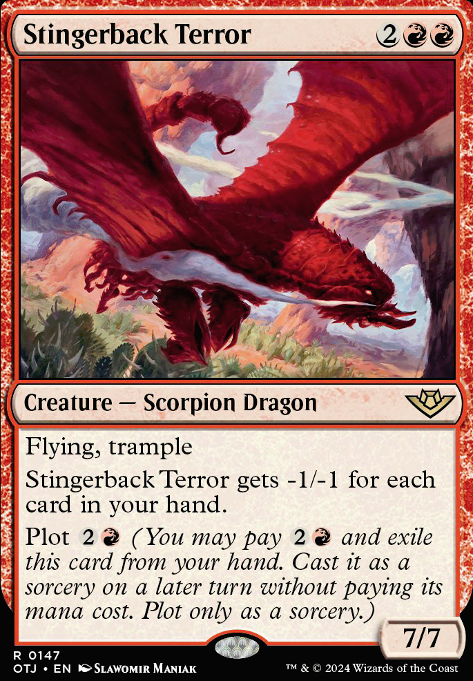 Featured card: Stingerback Terror