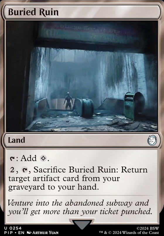 Buried Ruin feature for Imotekhs eternal Artifacts