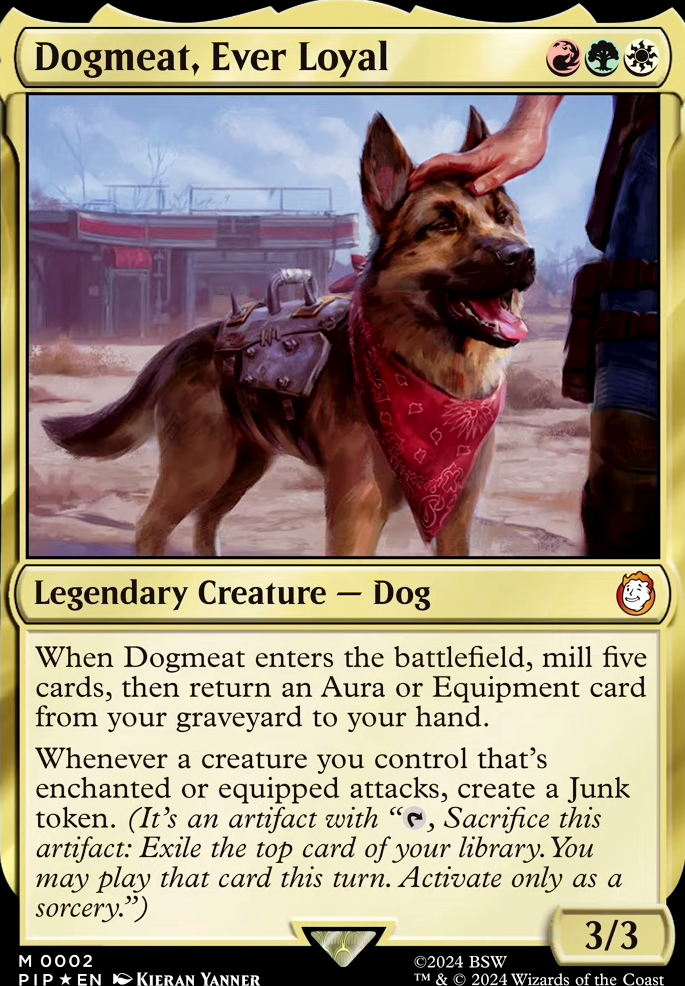Dogmeat, Ever Loyal feature for Scavenging for Junk