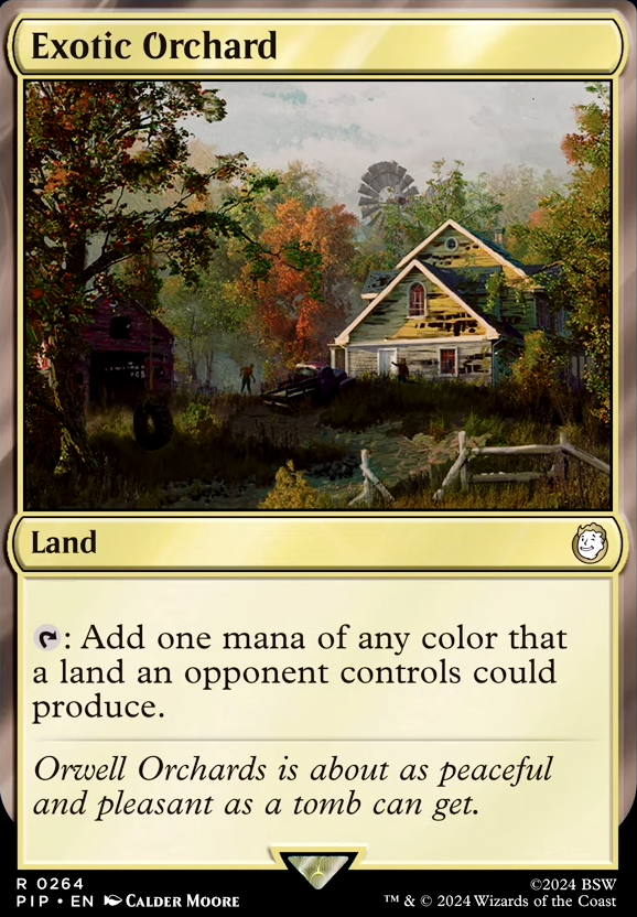Exotic Orchard feature for Flashback