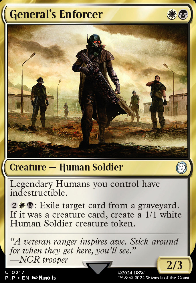 Featured card: General's Enforcer