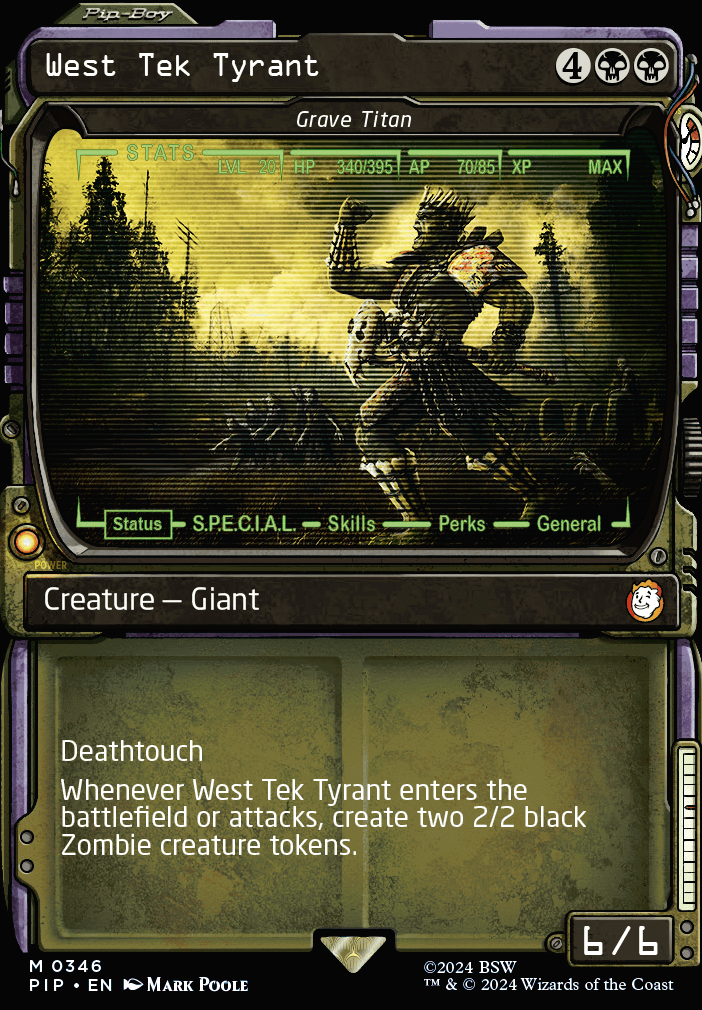 Grave Titan feature for No Creatures for You