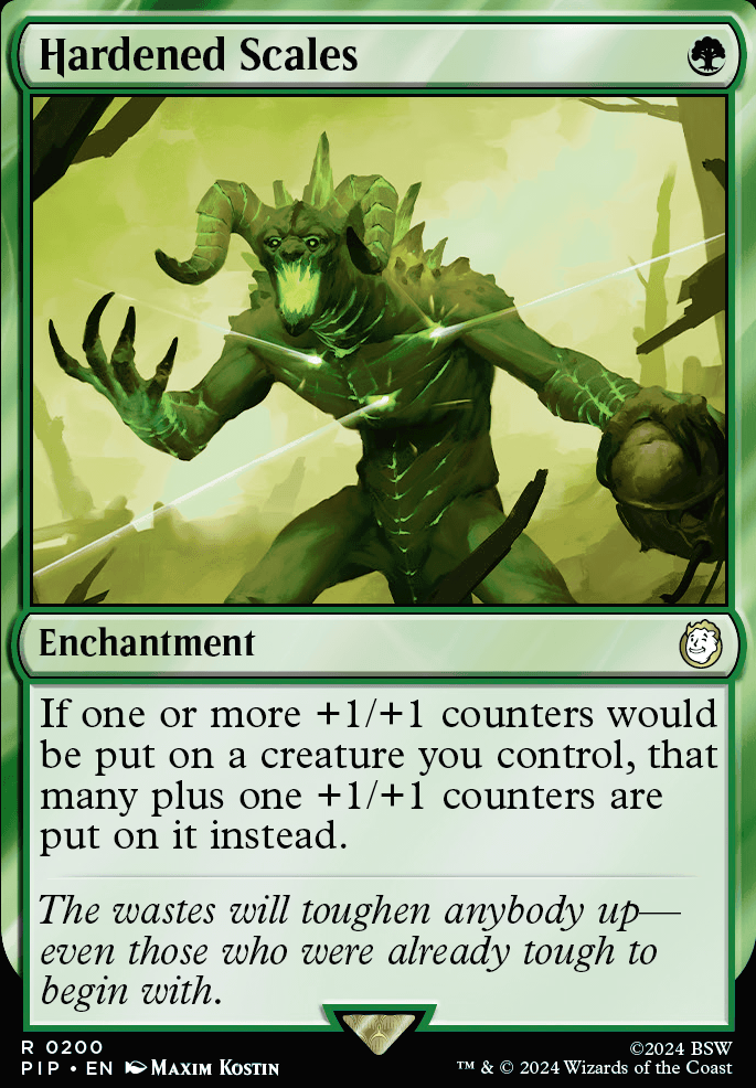 Hardened Scales feature for The Abzan Houses: Endure through the Ages