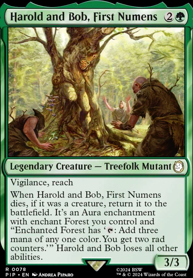 Featured card: Harold and Bob, First Numens
