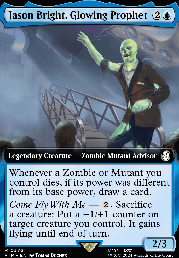 Featured card: Jason Bright, Glowing Prophet