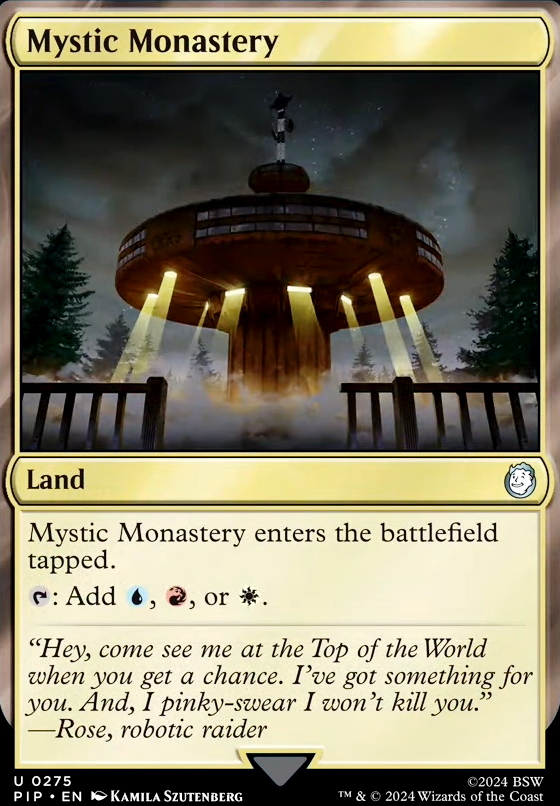 Mystic Monastery feature for Jeskai the Second