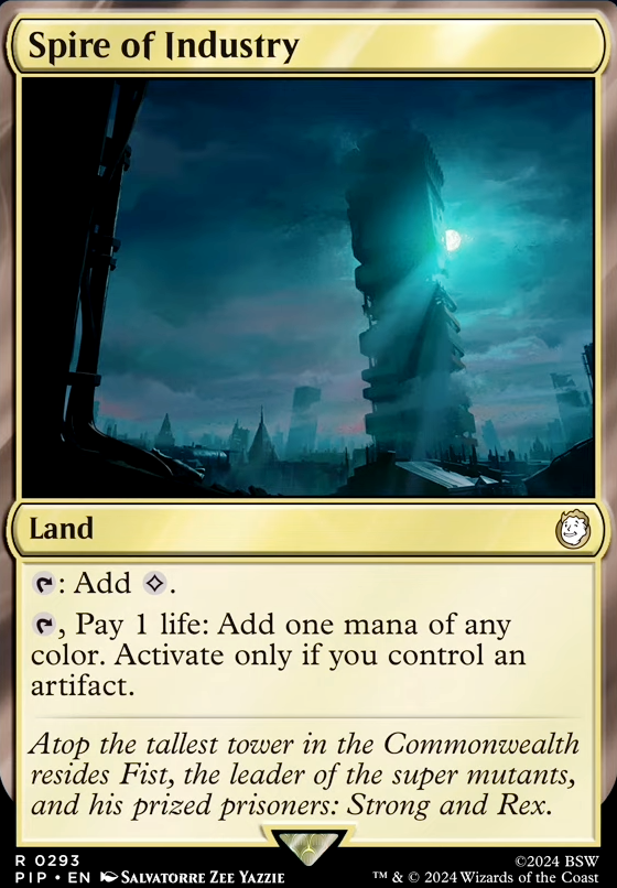 Spire of Industry feature for Pioneer Affinity