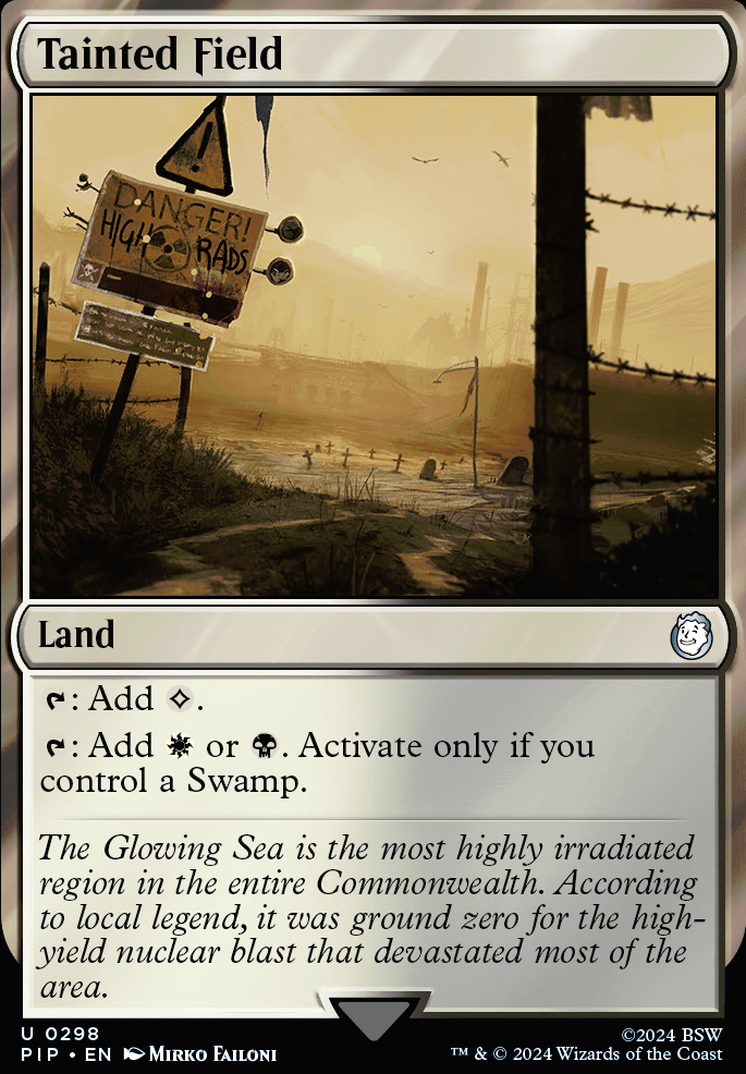 Featured card: Tainted Field
