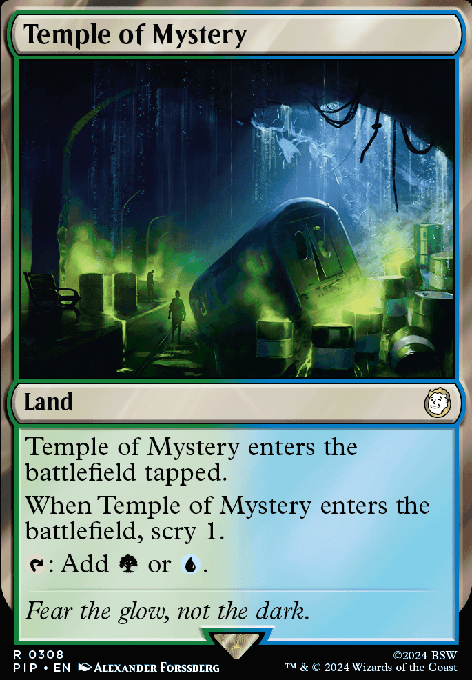 Featured card: Temple of Mystery
