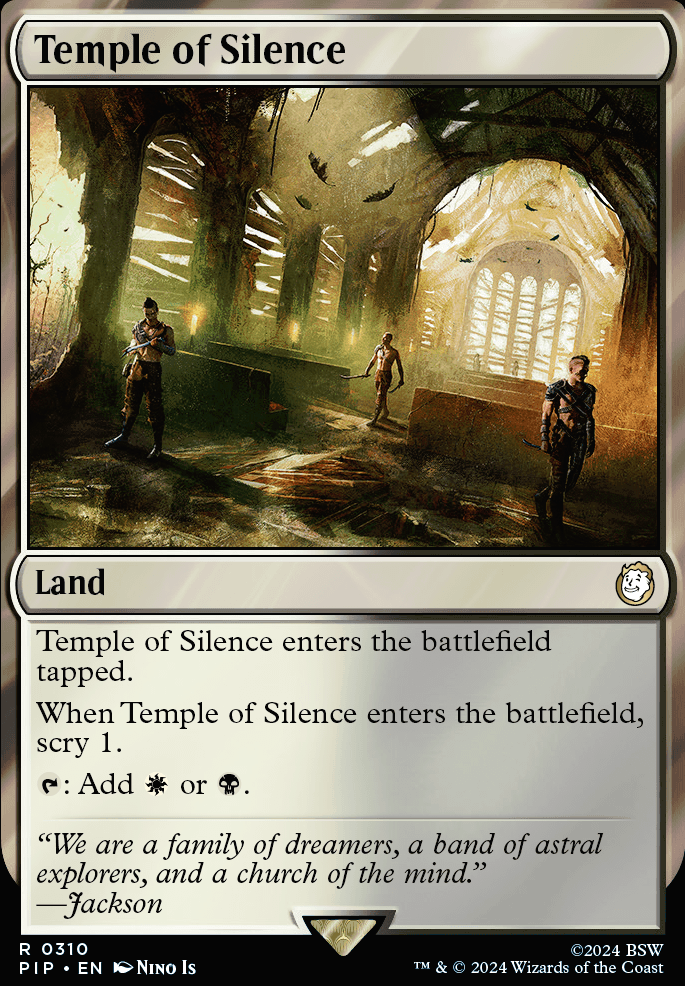Featured card: Temple of Silence