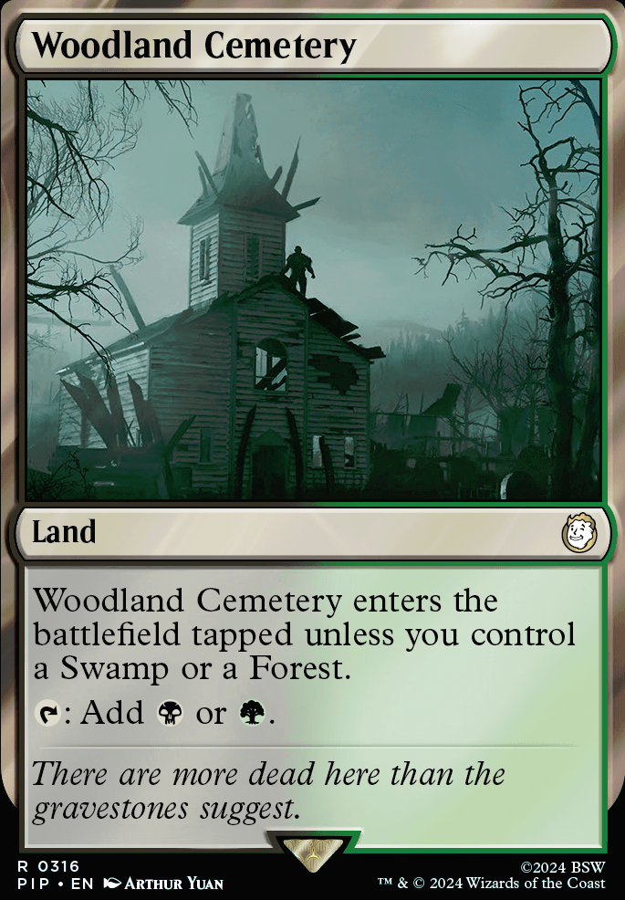 Featured card: Woodland Cemetery
