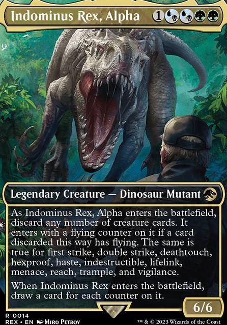 Indominus Rex, Alpha feature for Eject, Enhance, Evolve