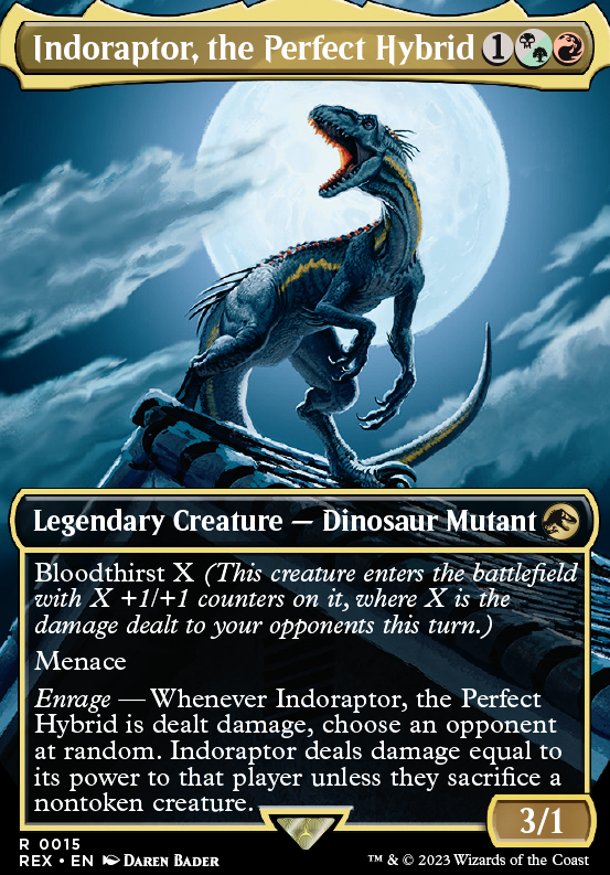 Featured card: Indoraptor, the Perfect Hybrid