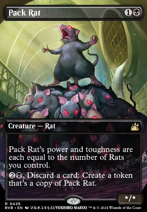 Pack Rat feature for hehehe. RAT
