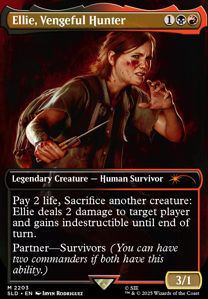 Commander: Ellie, Vengeful Hunter