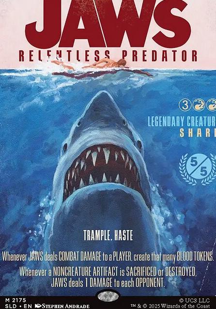 Jaws, Relentless Predator feature for Going to need a bigger boat
