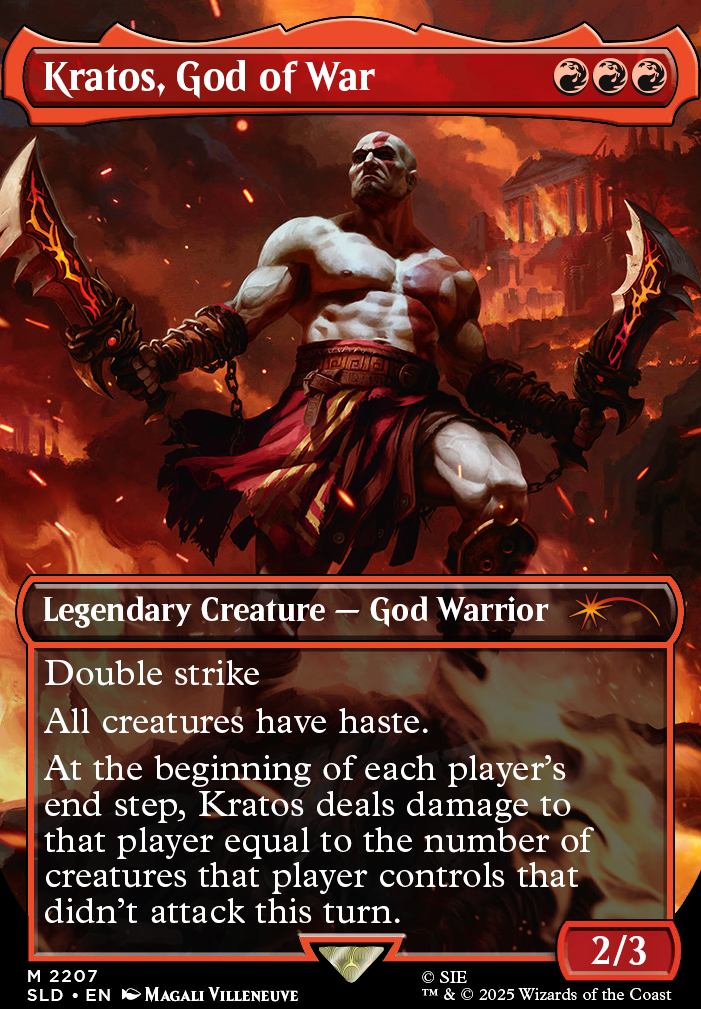 Featured card: Kratos, God of War