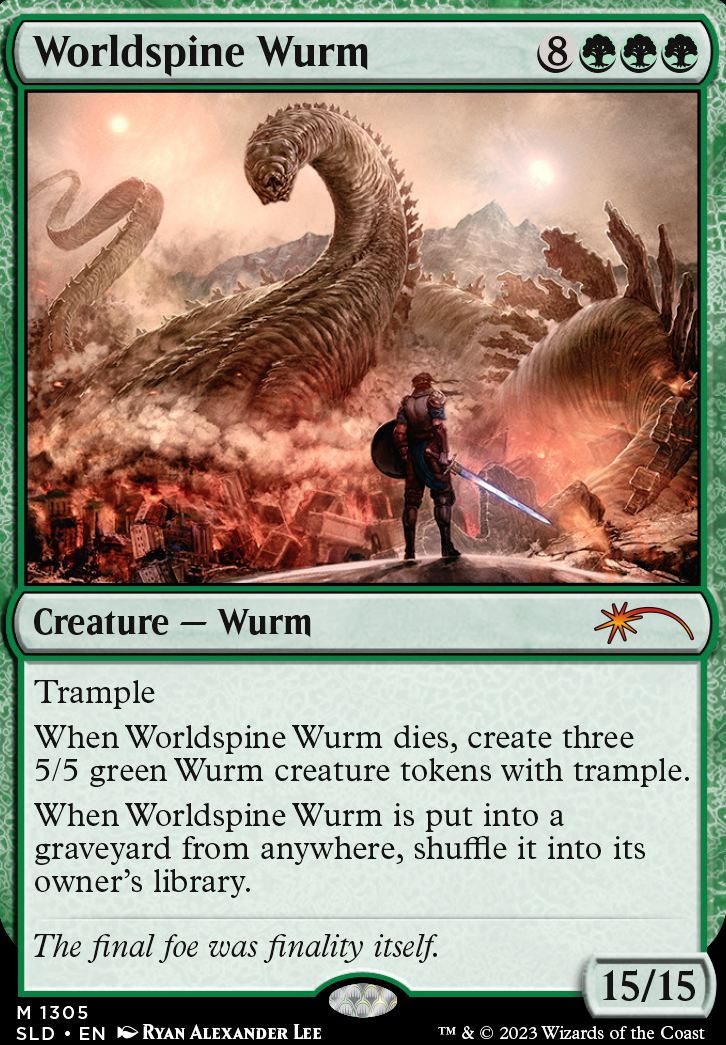 Featured card: Worldspine Wurm